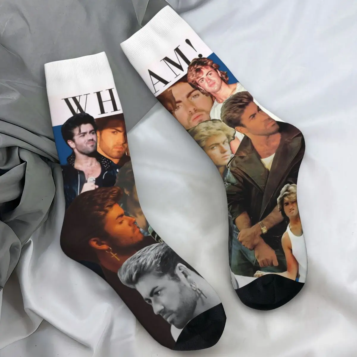 Носки Джорджа Михаэла, забавные чулки с английским певцом, зимние нескользящие носки унисекс, мягкие уличные носки на заказ
Носки Джорджа Михаэла, забавные чулки с английским певцом, зимние нескользящие носки унисекс, мягкие уличные носки на заказ