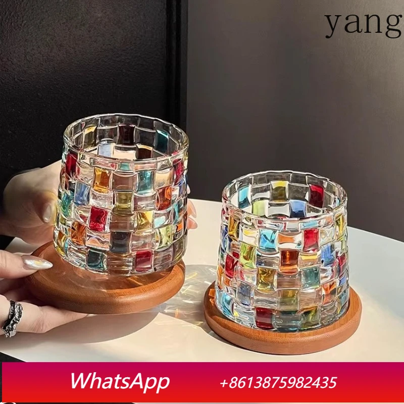 LMM Refractive Rainbow Light Vintage Hand Painted Woven Woven Tumbler Juice Cup
LMM Refractive Rainbow Light Vintage Hand Painted Woven Woven Tumbler Juice Cup