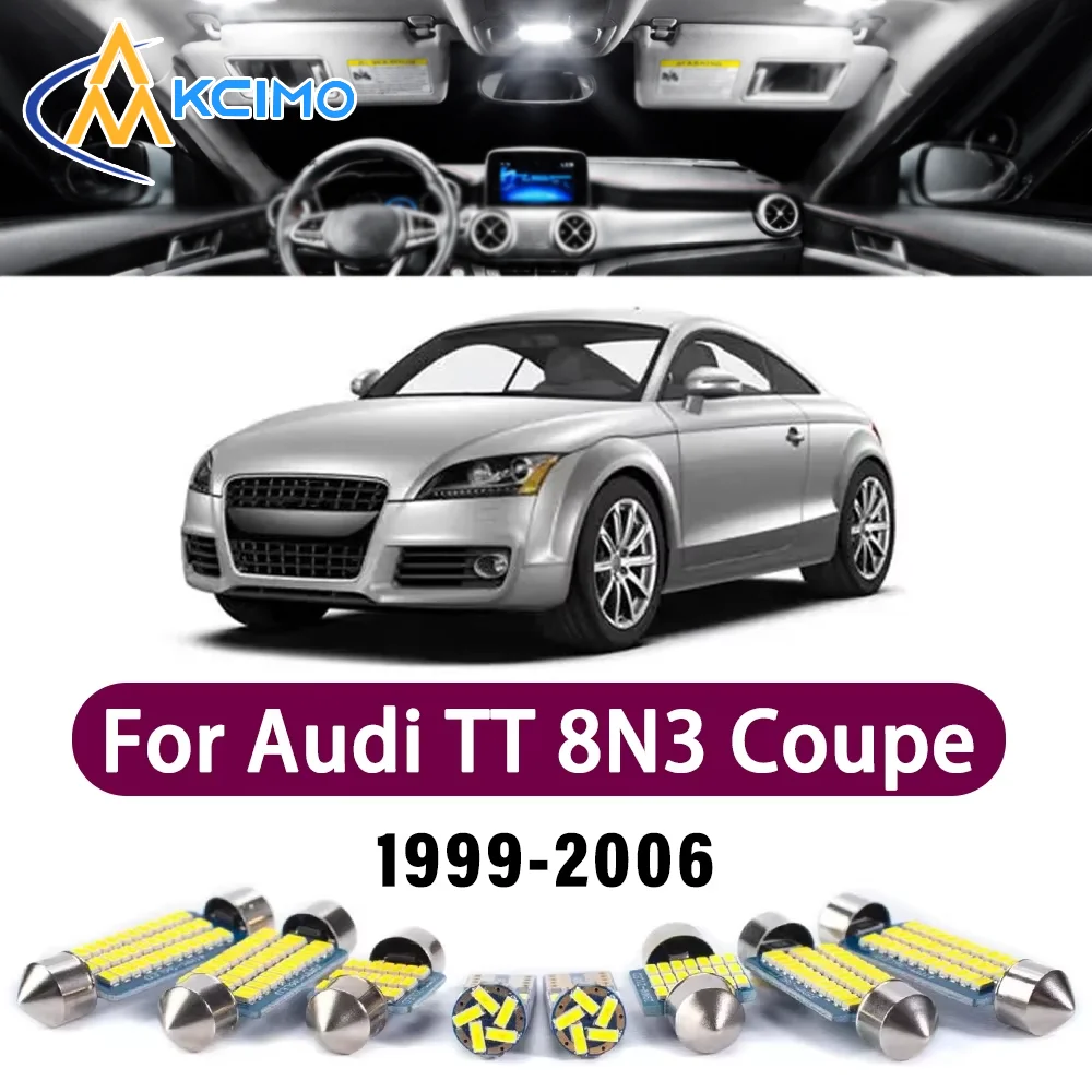 Error Free LED Interior Light Kit for Audi TT 8N3 Coupe 1999-2006 Premium Bright Dome Trunk Mirror Reading Lamps Canbus
Error Free LED Interior Light Kit for Audi TT 8N3 Coupe 1999-2006 Premium Bright Dome Trunk Mirror Reading Lamps Canbus