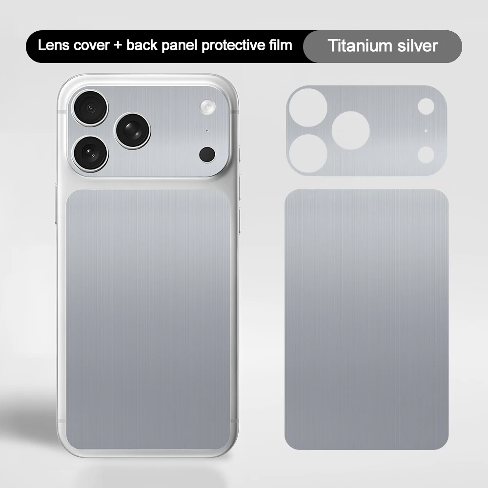For Apple iPhone 17 Pro Max 17Pro Full Body Back Cover Decal Skin 3M Pure Color iPhone 17 17ProMax Protective Sticker Film
For Apple iPhone 17 Pro Max 17Pro Full Body Back Cover Decal Skin 3M Pure Color iPhone 17 17ProMax Protective Sticker Film