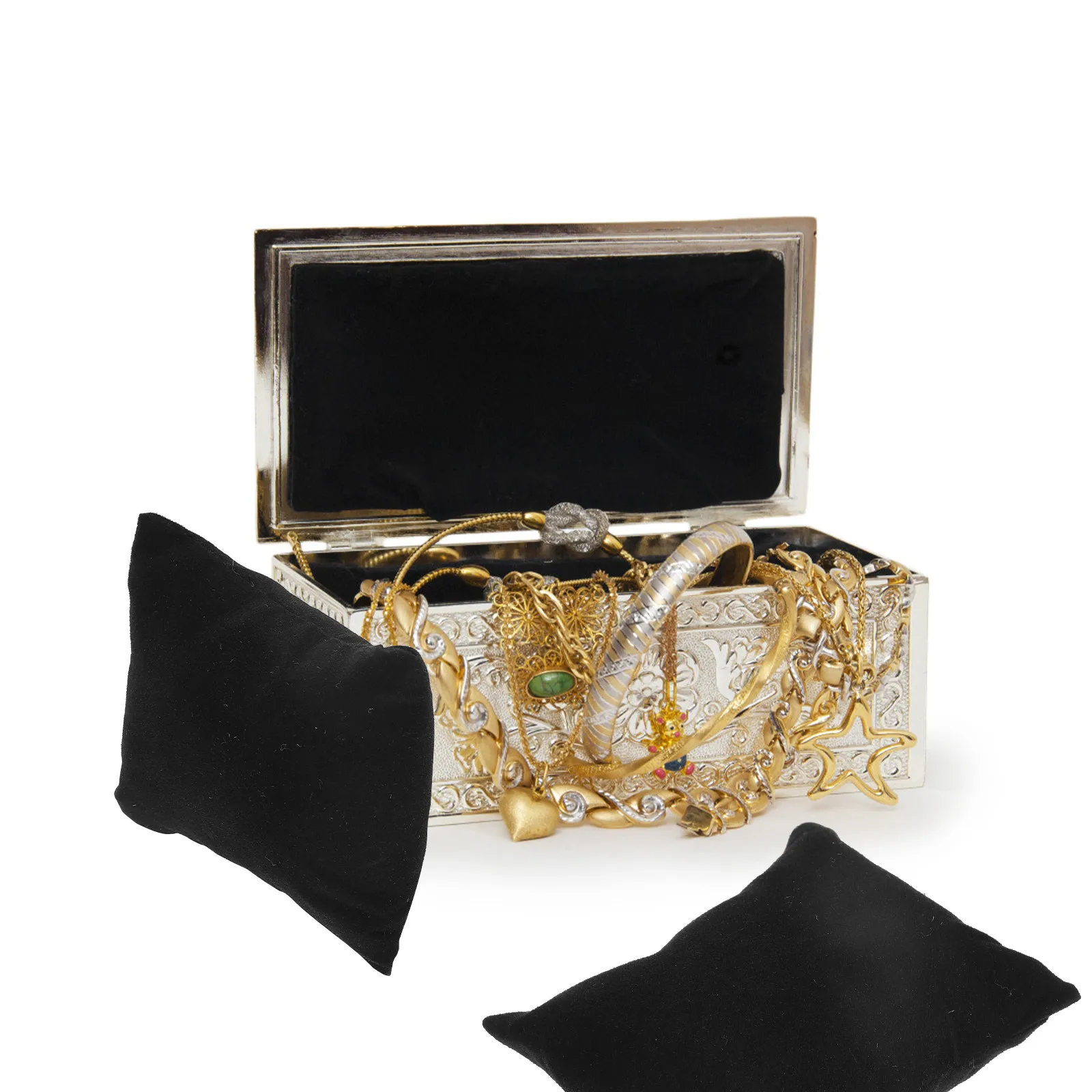 20pcs Portable Jewelry Display Pillow for Bracelet Bangle Watch Anklet Chain Storage Box Stand Cushion Black
20pcs Portable Jewelry Display Pillow for Bracelet Bangle Watch Anklet Chain Storage Box Stand Cushion Black