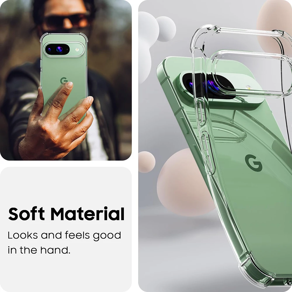 Shockproof Matte Edge Silicone Soft Case For Googe Pixel 9A 9 8A 8 7A 7 6A 6 Pro 5 5A 4 4A 3 3A XL Clear Transparent Cover Shell
Shockproof Matte Edge Silicone Soft Case For Googe Pixel 9A 9 8A 8 7A 7 6A 6 Pro 5 5A 4 4A 3 3A XL Clear Transparent Cover Shell