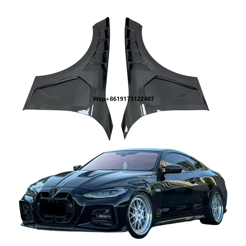 BENSNEES Customized Upgrade Black Car Front Side Carbon Fiber Fender for 4 Series G22 G23 G26 M440i 2021 Carbon Fender
BENSNEES Customized Upgrade Black Car Front Side Carbon Fiber Fender for 4 Series G22 G23 G26 M440i 2021 Carbon Fender