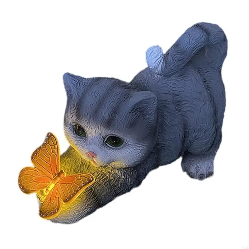 83XC Cats Figurine Statue Solar Lighting Lamp for Office Home Outdoor Yard Cats Statue Garden Decors Lawn Ornament Table Statue
83XC Cats Figurine Statue Solar Lighting Lamp for Office Home Outdoor Yard Cats Statue Garden Decors Lawn Ornament Table Statue