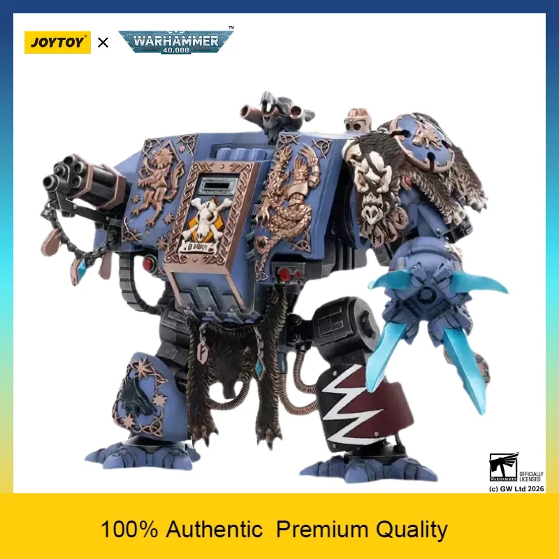 JOYTOY Warhammer 40K Space Wolves Dreadnought Bjorn the Fell-Handed 1/18 Action Figure Sci-Fi Collectible Model Toy
JOYTOY Warhammer 40K Space Wolves Dreadnought Bjorn the Fell-Handed 1/18 Action Figure Sci-Fi Collectible Model Toy