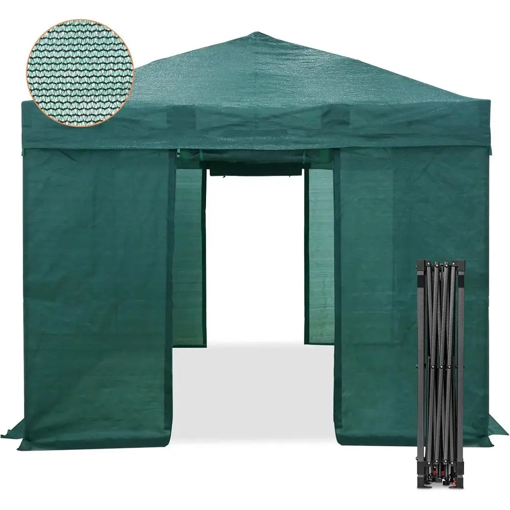 Portable 10x10 Greenhouse with Shade Cloth and Mesh Cover for Outdoor Gardening
Portable 10x10 Greenhouse with Shade Cloth and Mesh Cover for Outdoor Gardening