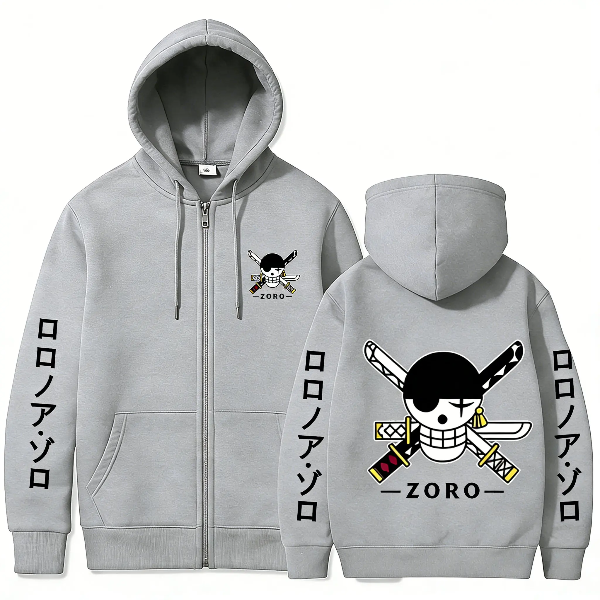 Худи на молнии One Piece Zoro Roronoa с аниме-принтом, унисекс, хлопковый пуловер с графическим принтом черепа, уличная одежда, оверсайз, повседневные топы 2026
Худи на молнии One Piece Zoro Roronoa с аниме-принтом, унисекс, хлопковый пуловер с графическим принтом черепа, уличная одежда, оверсайз, повседневные топы 2026