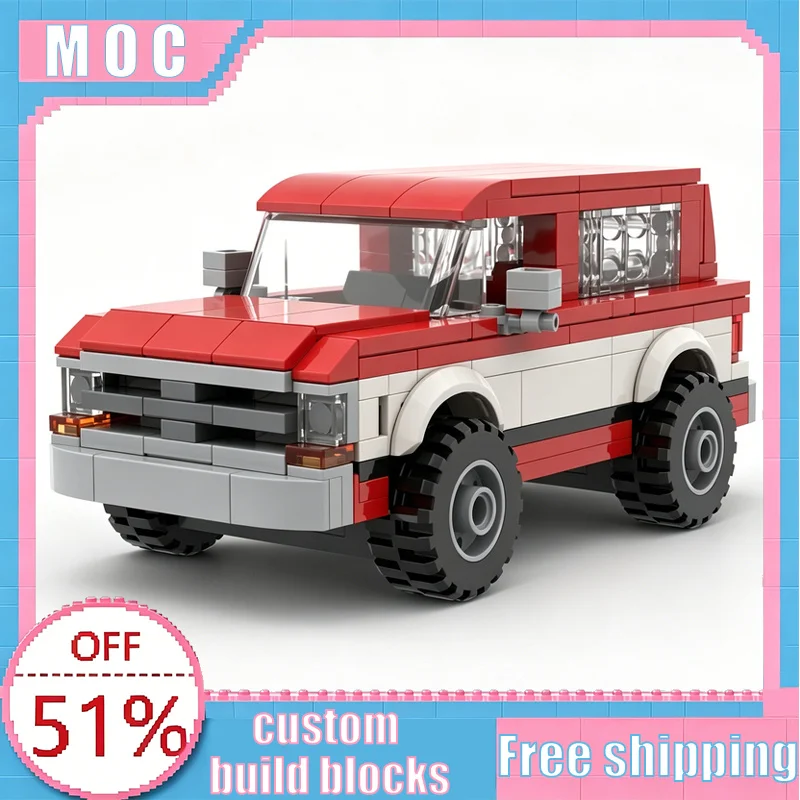 327 PCS 1986 Dodge Off Road SUV Vehicle Model DIY Assembly Building Blocks Educational Toy Birthday Gift For Collection Display
327 PCS 1986 Dodge Off Road SUV Vehicle Model DIY Assembly Building Blocks Educational Toy Birthday Gift For Collection Display