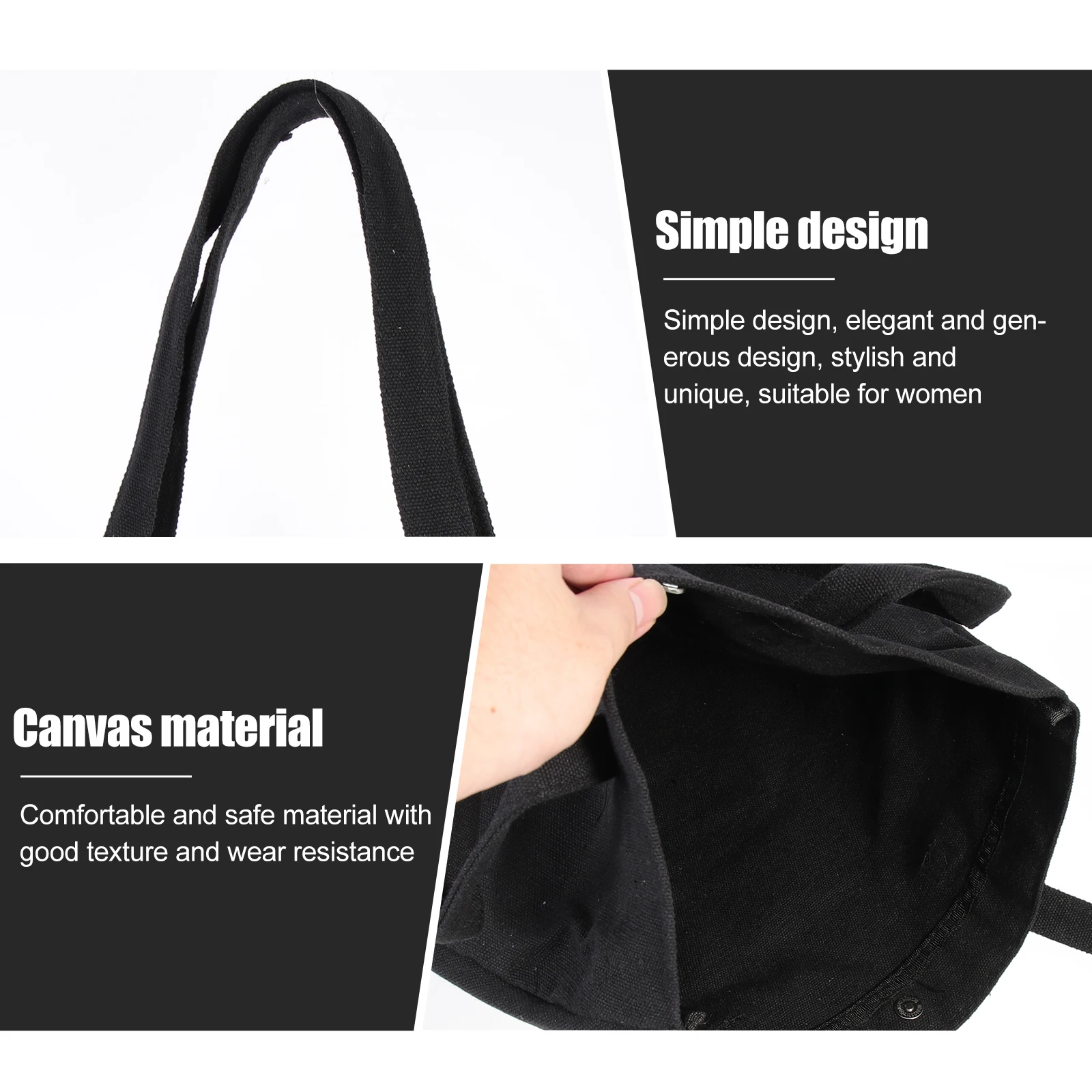 Lightweight Canvas Shoulder For Women Portable Storage Tote Large Capacity Multipurpose Handbag Travel Beach School Shopping
Lightweight Canvas Shoulder For Women Portable Storage Tote Large Capacity Multipurpose Handbag Travel Beach School Shopping