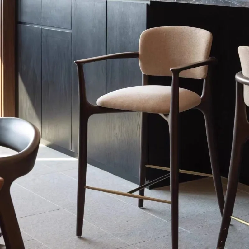 Ergonomic Arm Bar Chair Luxury Wooden Elegant Comfortable Nordic Bar Chair Modern Design Island Taburete Alto Home Furniture
Ergonomic Arm Bar Chair Luxury Wooden Elegant Comfortable Nordic Bar Chair Modern Design Island Taburete Alto Home Furniture