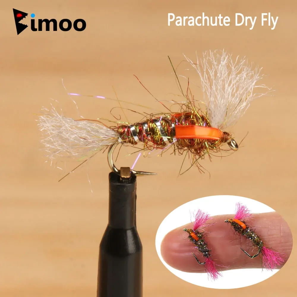Bimoo 9PCS #14 #16 Parachute Dry Fly Floating Mix Ice Dubbing Body Midge Pupa Fly For Trout Perch Grayling Fishing Lures Baits
Bimoo 9PCS #14 #16 Parachute Dry Fly Floating Mix Ice Dubbing Body Midge Pupa Fly For Trout Perch Grayling Fishing Lures Baits