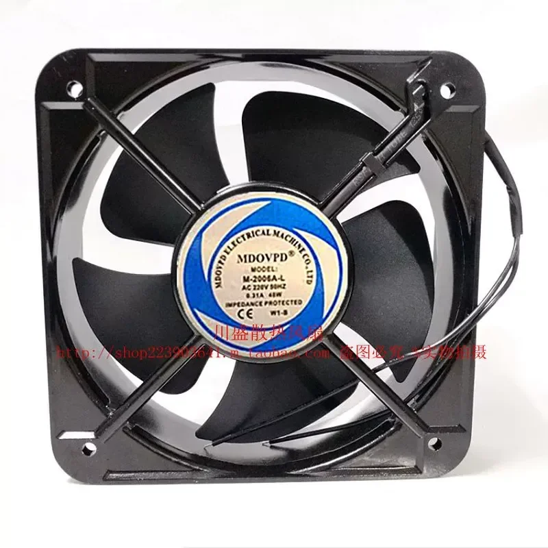 Large Air Volume Cooling Fan for MDOVPD M-2006A-L and MD20060A2BAL Models 220V Ball Bearing Fan
Large Air Volume Cooling Fan for MDOVPD M-2006A-L and MD20060A2BAL Models 220V Ball Bearing Fan