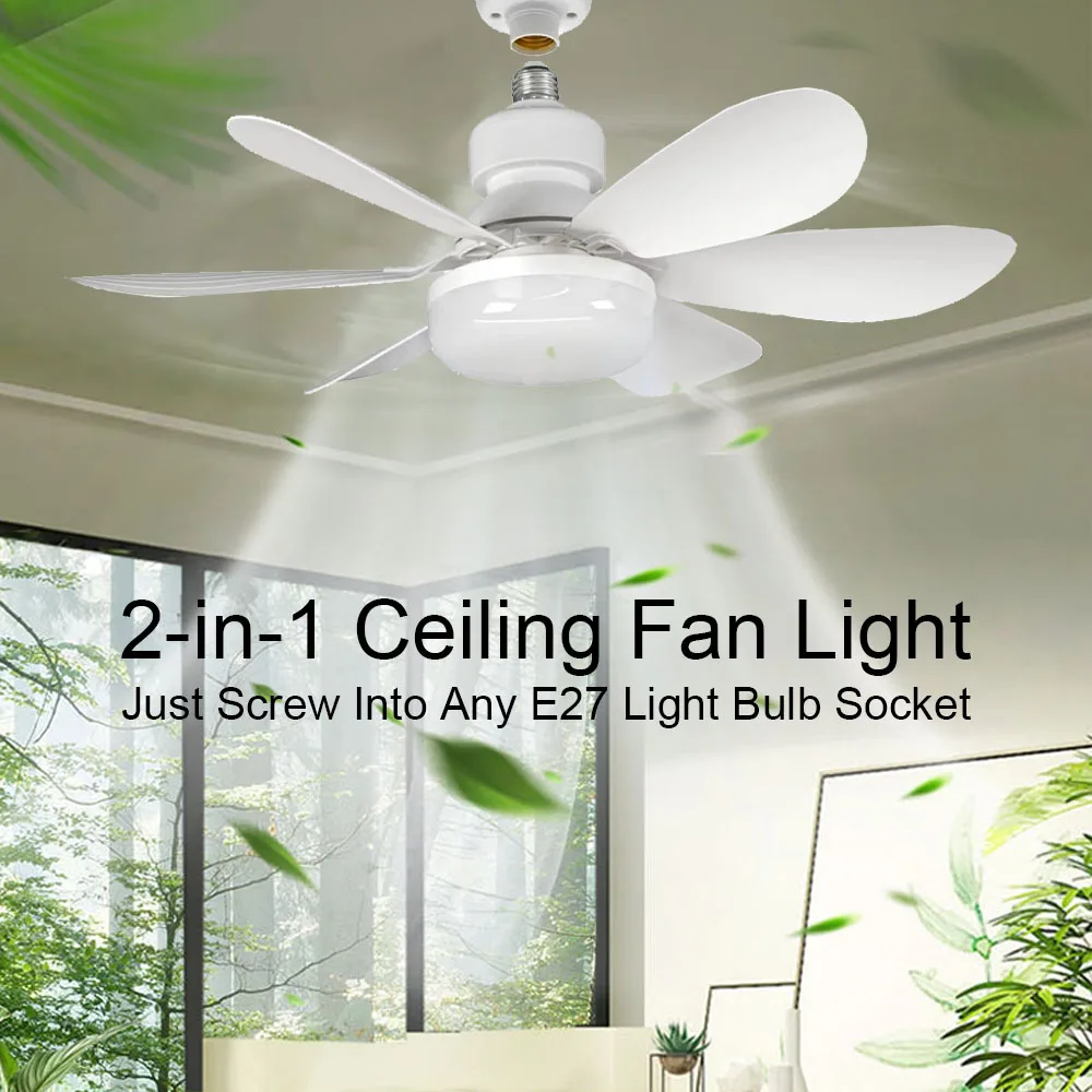 Dimming 40W Ceiling Fans Light with Remote Control Hang Ceiling Lighting for Living Room Adjustable Wind Speed LED Fan Lamp E27
Dimming 40W Ceiling Fans Light with Remote Control Hang Ceiling Lighting for Living Room Adjustable Wind Speed LED Fan Lamp E27