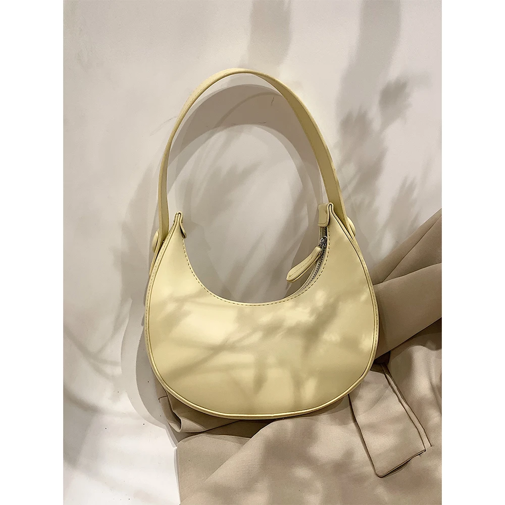 High Quality Women Handbag Solid Pu Leather Underarm Packs Large Capacity Female Outfit Shopping Shoulder Bags Versatile Handbag
High Quality Women Handbag Solid Pu Leather Underarm Packs Large Capacity Female Outfit Shopping Shoulder Bags Versatile Handbag