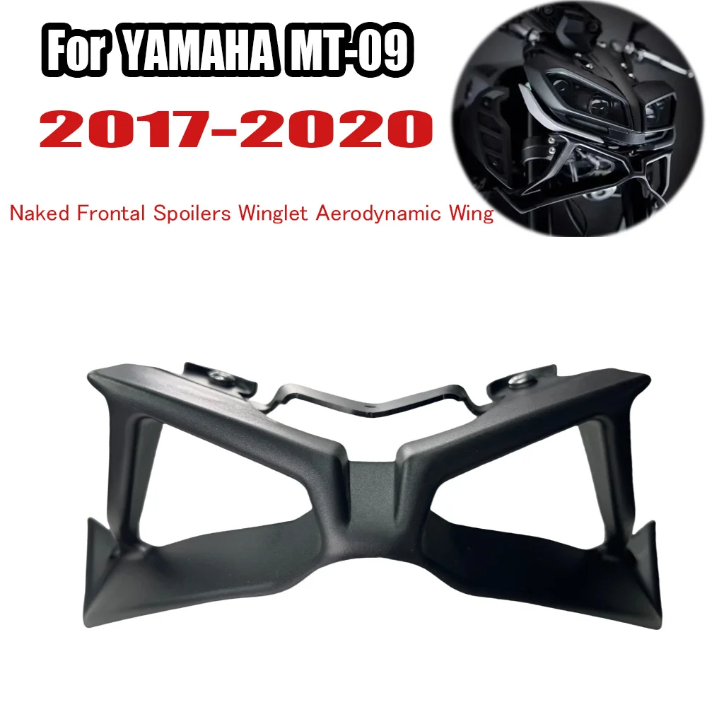 Motorcycle Downforce Naked Frontal Spoilers Winglet Aerodynamic Wing Front Spoiler Kit For Yamaha MT-09 MT09 SP 2017-2020
Motorcycle Downforce Naked Frontal Spoilers Winglet Aerodynamic Wing Front Spoiler Kit For Yamaha MT-09 MT09 SP 2017-2020