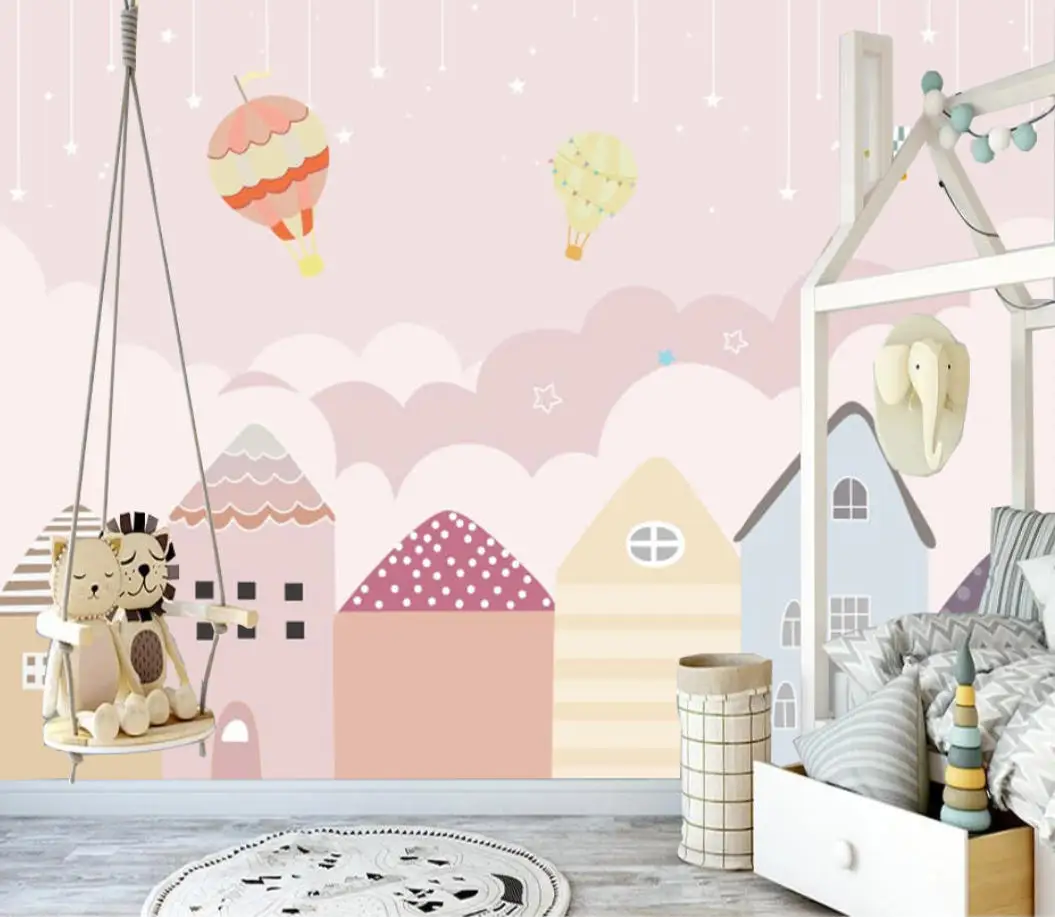 Custom size wallpaper Cartoon hot air Balloon Mountain small animal children's room indoor background 3d wallpaper decorative
Custom size wallpaper Cartoon hot air Balloon Mountain small animal children's room indoor background 3d wallpaper decorative