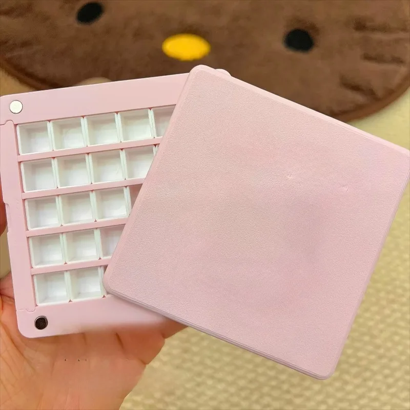 Мини-палитра для акварели на 30 ячеек, 1 мл, однослойная, съемная, штабелируемая, для художественных принадлежностей, для рисования на открытом воздухе
Мини-палитра для акварели на 30 ячеек, 1 мл, однослойная, съемная, штабелируемая, для художественных принадлежностей, для рисования на открытом воздухе