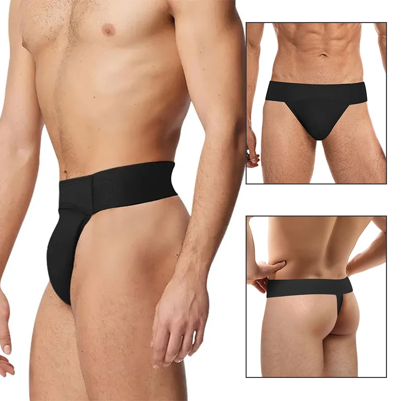 Men's Perfect Support Dance thong Wide Elastic Waistband Double Layered Lining Ballet underpants for Gymnastics Dance Practice
Men's Perfect Support Dance thong Wide Elastic Waistband Double Layered Lining Ballet underpants for Gymnastics Dance Practice