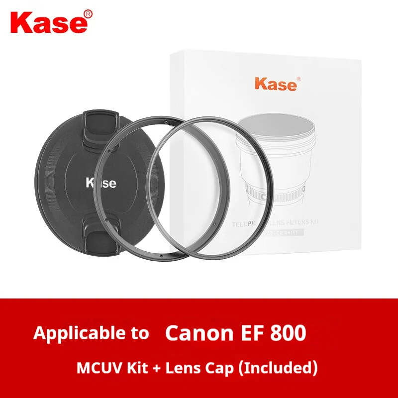 Kase Super-Telephoto Lens MCUV Kit for Canon RF1200 (Includes Protective Filter, UV Filter, and Lens Cap)
Kase Super-Telephoto Lens MCUV Kit for Canon RF1200 (Includes Protective Filter, UV Filter, and Lens Cap)