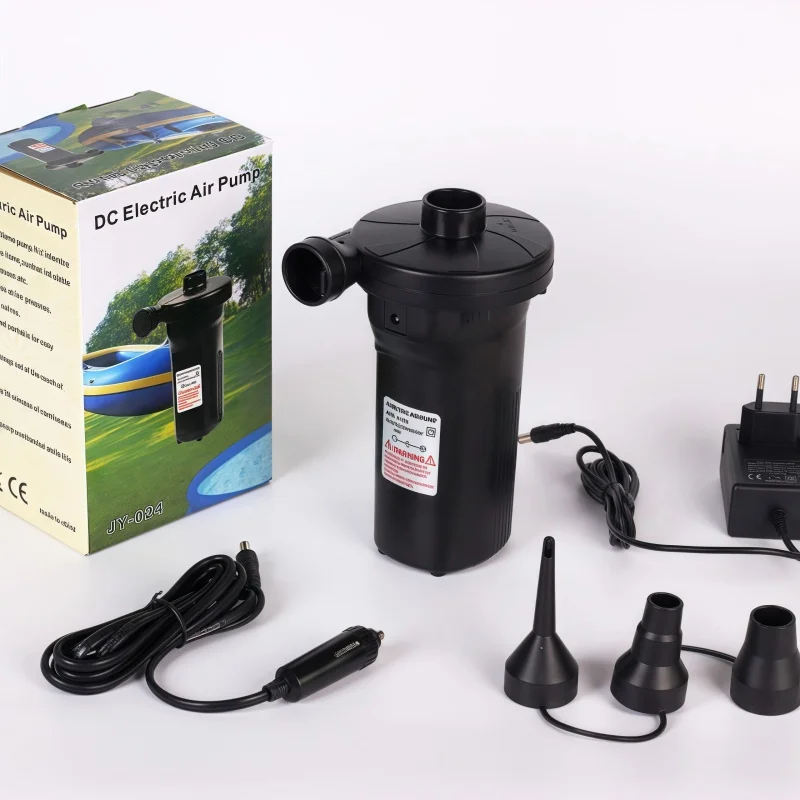 Outdoor Small Electric Air Pump, Portable Inflation Pump with 3 Nozzles, Fast Filling at 4.5kpa, Used for Car/Outdoor/Camping
Outdoor Small Electric Air Pump, Portable Inflation Pump with 3 Nozzles, Fast Filling at 4.5kpa, Used for Car/Outdoor/Camping