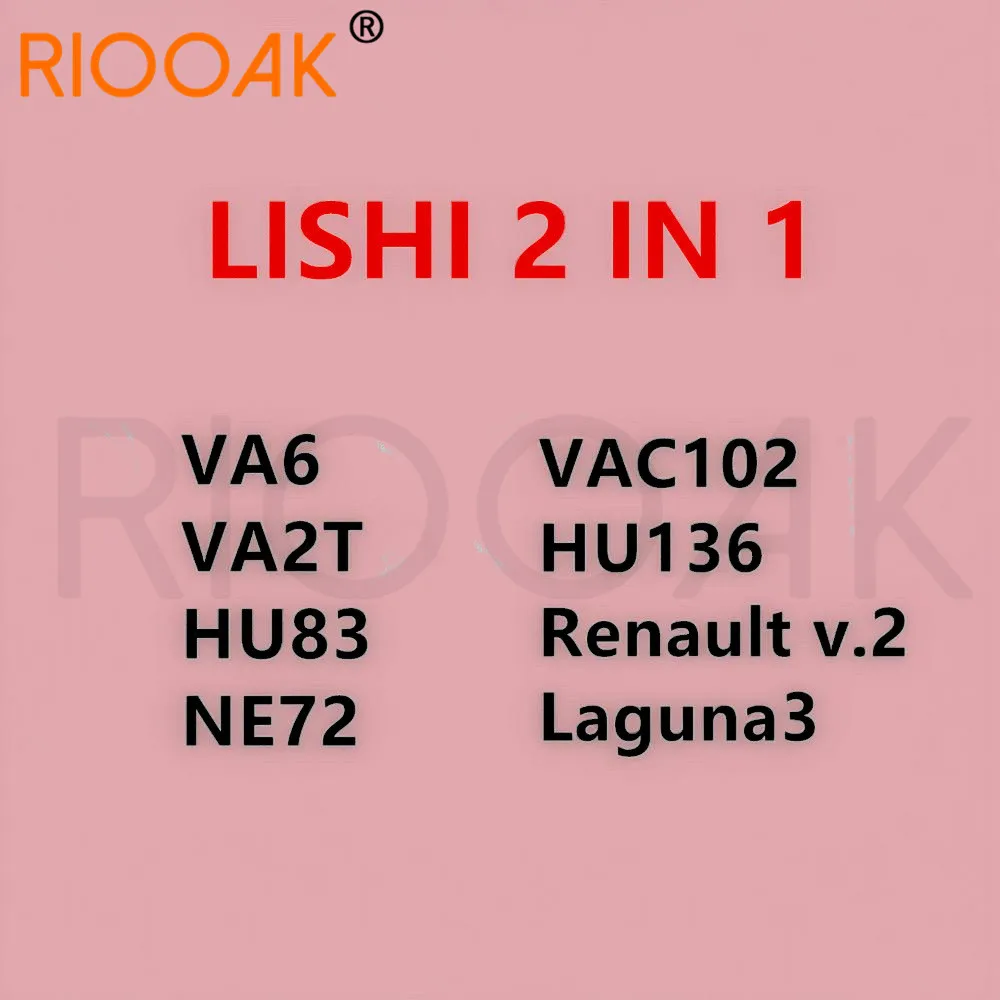 Горячая LiShi 2 в 1 VA2T HU83 NE72 VAC102 HU136 VA6 для Renault V.2 Laguna3 слесарные инструменты для Renault, Citroen Peugeot ключи от машины
Горячая LiShi 2 в 1 VA2T HU83 NE72 VAC102 HU136 VA6 для Renault V.2 Laguna3 слесарные инструменты для Renault, Citroen Peugeot ключи от машины