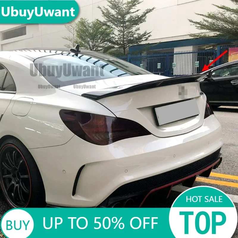 CLA Class Carbon Fiber Rear Spoiler Trunk Wings for Benz CLA45 W117 C117 CLA 200 250 260 Sedan 2013-2018
CLA Class Carbon Fiber Rear Spoiler Trunk Wings for Benz CLA45 W117 C117 CLA 200 250 260 Sedan 2013-2018