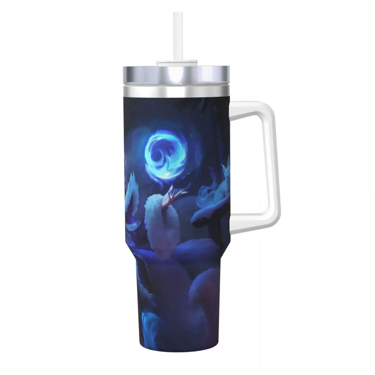 Ahri Arcane Stainless Steel Tumbler Beach Mugs Cup 40oz Thermal Mug Heat Preservation Cold and Hot Milk Tea Water Bottle
Ahri Arcane Stainless Steel Tumbler Beach Mugs Cup 40oz Thermal Mug Heat Preservation Cold and Hot Milk Tea Water Bottle