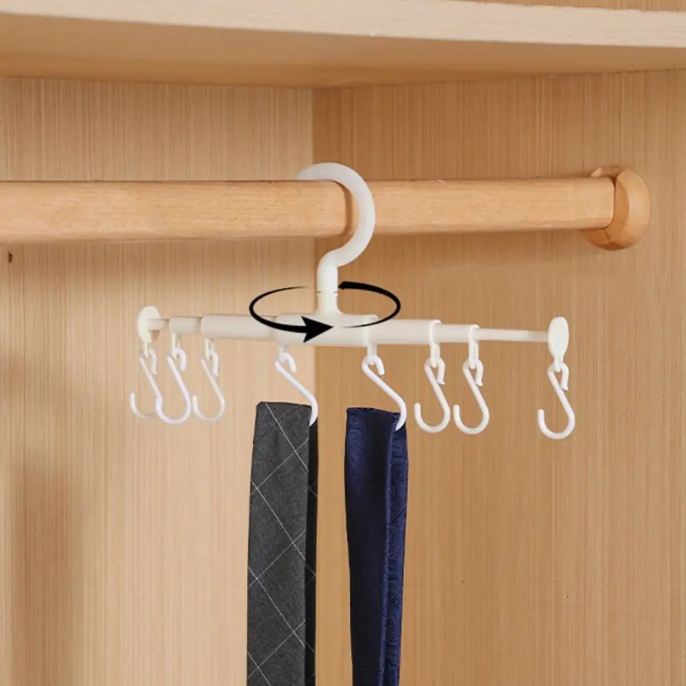2Pcs Stretchable Multi-hook Clothes Hanger 8 Hooks Plastic Bra Hanger Organizer Lightweight 360°rotating Sock Drying Rack
2Pcs Stretchable Multi-hook Clothes Hanger 8 Hooks Plastic Bra Hanger Organizer Lightweight 360°rotating Sock Drying Rack