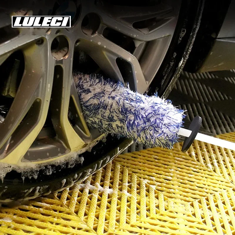 LULECI Car Wash Brush Microfiber Premium Wheels Brush Non-Slip Handle Easy To Cleaning Rims Spokes Wheel Barrel Car Accessories
LULECI Car Wash Brush Microfiber Premium Wheels Brush Non-Slip Handle Easy To Cleaning Rims Spokes Wheel Barrel Car Accessories