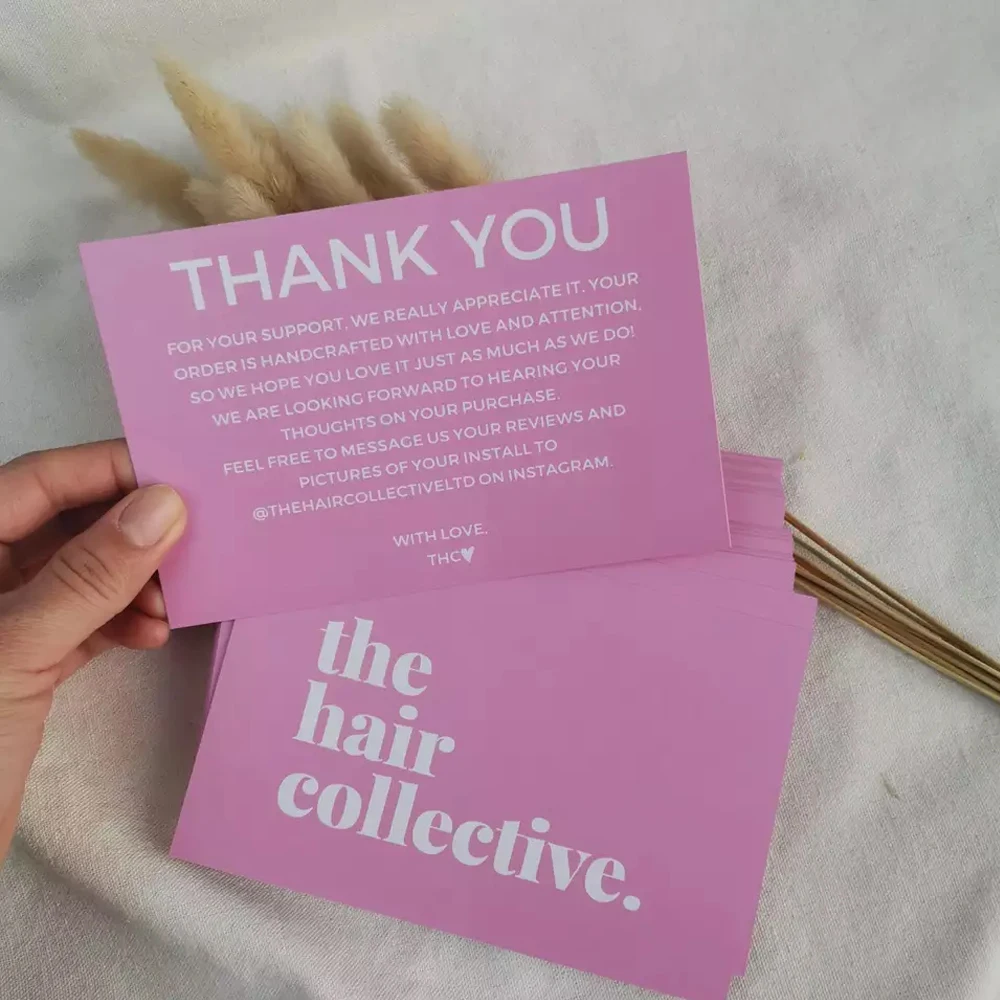 Custom Thank You Cards with Logo Customize Name Greeting Cards 300gsm Paper Personalized Wedding Gift Invitation Postcards
Custom Thank You Cards with Logo Customize Name Greeting Cards 300gsm Paper Personalized Wedding Gift Invitation Postcards