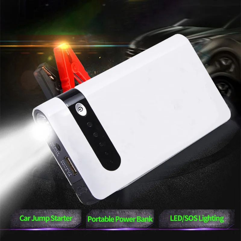 Car Jump Starter 3 IN 1 Portable Power Bank 12000mAh 12V Auto Emergency Battery Starting Device for Cars
Car Jump Starter 3 IN 1 Portable Power Bank 12000mAh 12V Auto Emergency Battery Starting Device for Cars