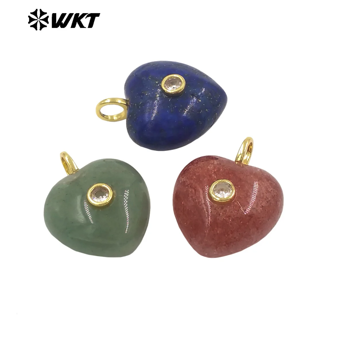 WT-P2111 High-end Feel Gentle Gemstone Heart Shape Pendant With 18K Real Gold Plated For Women Daily ACC
WT-P2111 High-end Feel Gentle Gemstone Heart Shape Pendant With 18K Real Gold Plated For Women Daily ACC