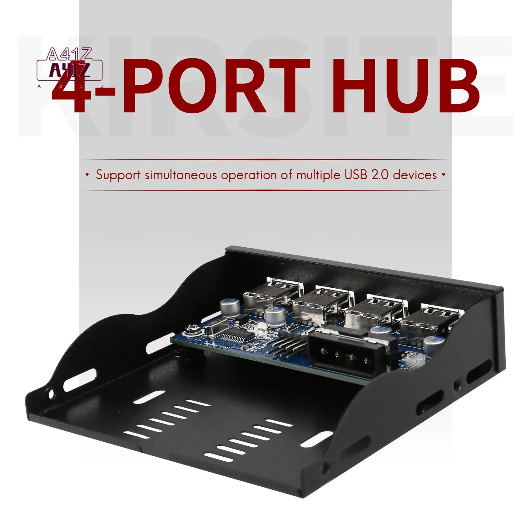 A41Z-3.5 Inch Floppy Bay 4 Ports USB 2.0 Hub USB2.0 Front Panel Expansion Adapter Connector Bracket With 9Pin Cable For Desktop
A41Z-3.5 Inch Floppy Bay 4 Ports USB 2.0 Hub USB2.0 Front Panel Expansion Adapter Connector Bracket With 9Pin Cable For Desktop