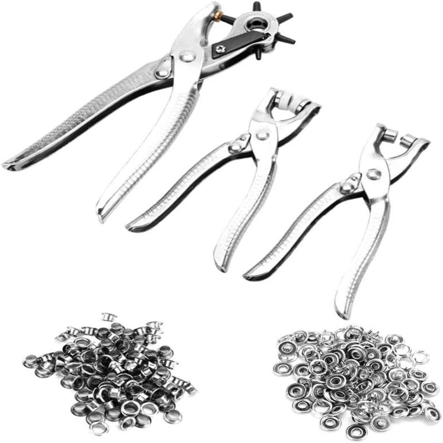 Effortlessly Achieve Flawlessly Accurate Holes Every Time with this Superior Professional Heavy-Duty 3pc Leather Belt Hole Punch
Effortlessly Achieve Flawlessly Accurate Holes Every Time with this Superior Professional Heavy-Duty 3pc Leather Belt Hole Punch