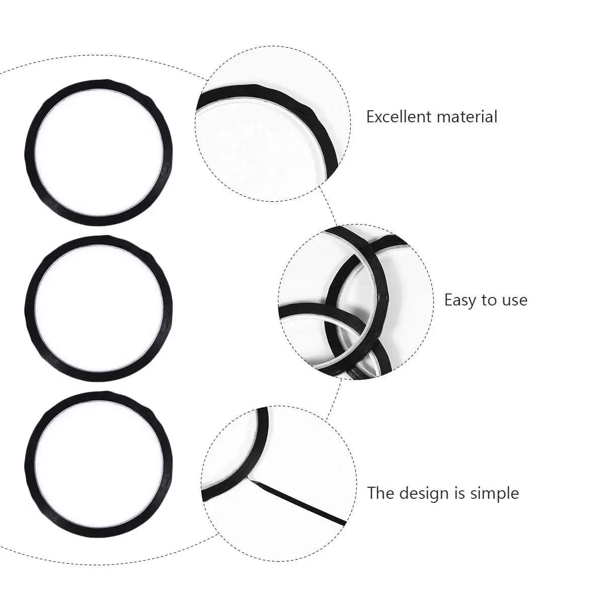 6 Rolls Desktop Positioning Tape Marking Tape Easy Use Portable for Whiteboard Plastic Metal Ceramic Paper Wood
6 Rolls Desktop Positioning Tape Marking Tape Easy Use Portable for Whiteboard Plastic Metal Ceramic Paper Wood