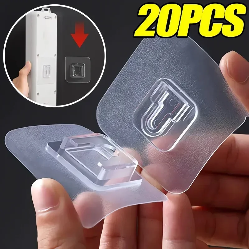 Double-Sided Adhesive Wall Hooks Hanger Strong Transparent Suction Cup Sucker Hooks Kitchen Bathroom Storage Plug Socket Holders
Double-Sided Adhesive Wall Hooks Hanger Strong Transparent Suction Cup Sucker Hooks Kitchen Bathroom Storage Plug Socket Holders