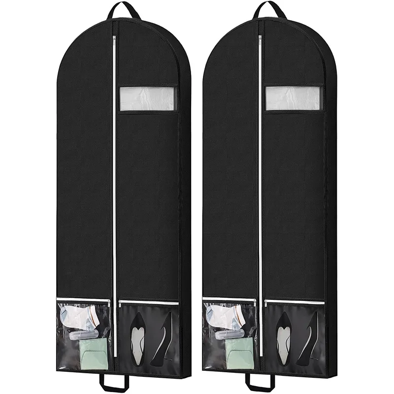 1/2/3pcs Non-woven Fabric Garment Storage Bag with Clear Window Suit and Coat Dust Cover
1/2/3pcs Non-woven Fabric Garment Storage Bag with Clear Window Suit and Coat Dust Cover
