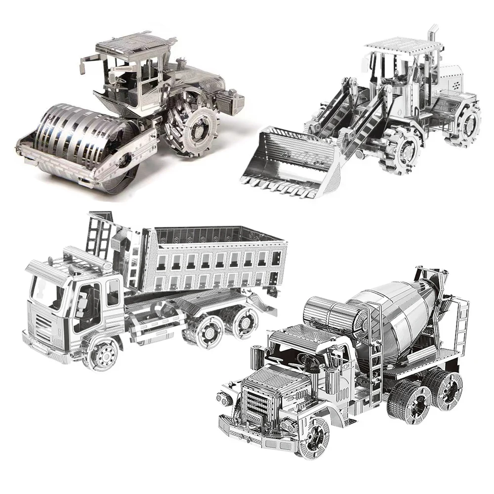 Bulldozer 3D Metal Puzzle Kits Mechanical Engineering Vehicle Assembly Model Jigsaw Puzzle Toys For Kids Adult Decoration
Bulldozer 3D Metal Puzzle Kits Mechanical Engineering Vehicle Assembly Model Jigsaw Puzzle Toys For Kids Adult Decoration