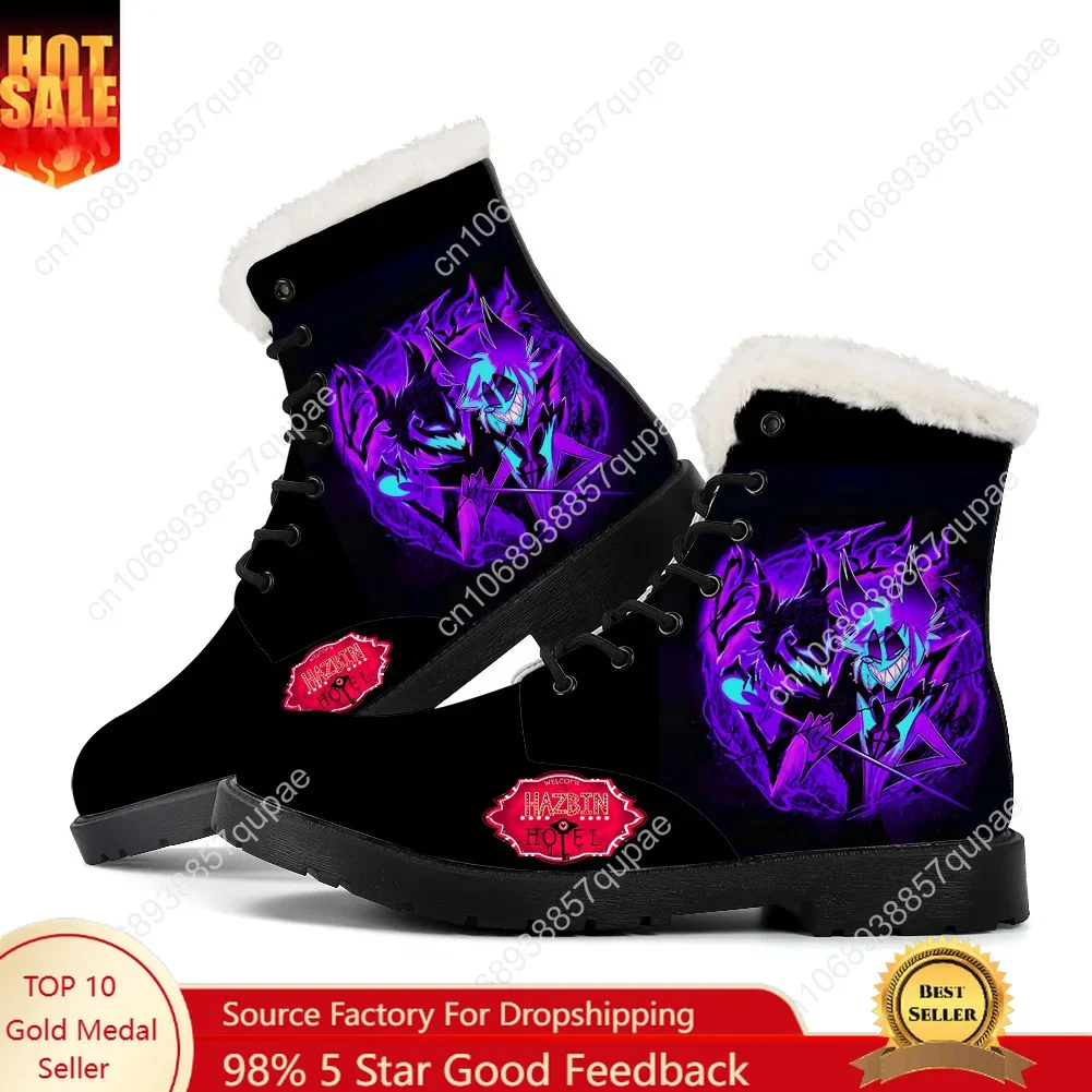 H-Hazbin Hotel Plush Boots Cartoon Anime Men Women Teenager Casual Shoes Outdoor Keep Warm Footwear High Quality Couple Custom
H-Hazbin Hotel Plush Boots Cartoon Anime Men Women Teenager Casual Shoes Outdoor Keep Warm Footwear High Quality Couple Custom