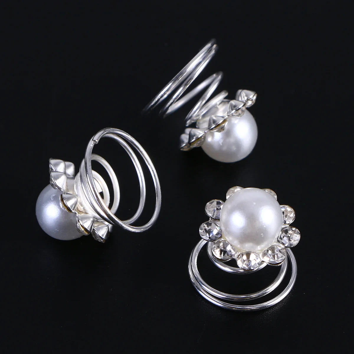 12 pcs Pearl Spiral Hair Pins Crystal Wedding Clips Sparkling Acrylic Coil Accessories For Party Prom Braid Bun Updo (White
12 pcs Pearl Spiral Hair Pins Crystal Wedding Clips Sparkling Acrylic Coil Accessories For Party Prom Braid Bun Updo (White
