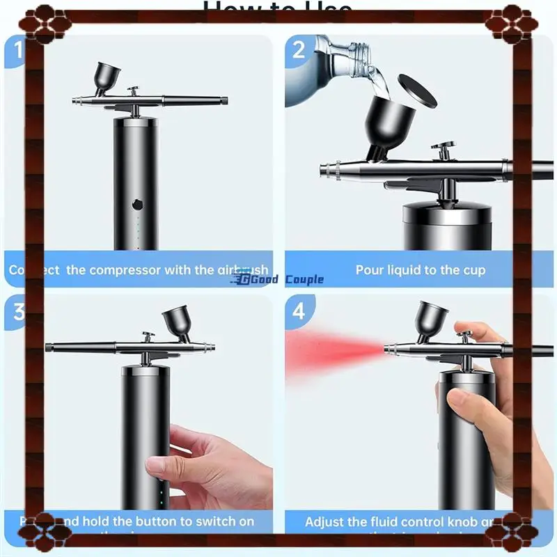 24-Hour Delivery Airbrush Set Portable Airbrush With Compressor Handheld Airbrush Set Ideal For Complex Tasks Such As Tattoos/Ma
24-Hour Delivery Airbrush Set Portable Airbrush With Compressor Handheld Airbrush Set Ideal For Complex Tasks Such As Tattoos/Ma