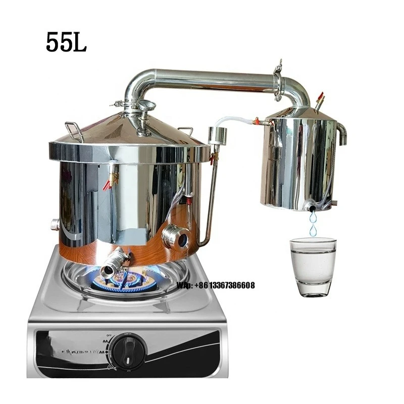 55L 304 stainless steel wine making machine Grape brandy machine
55L 304 stainless steel wine making machine Grape brandy machine