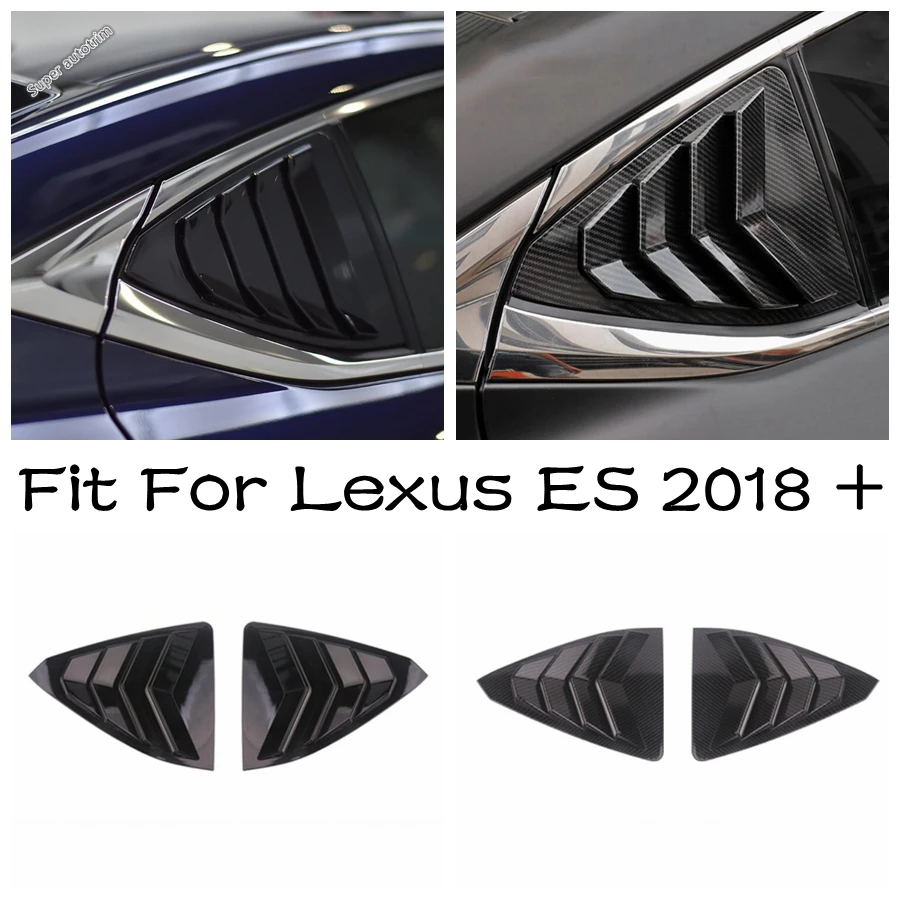 Rear Quarter Window Louvers Spoiler Car Tunning Panel Side Air Vent Cover Trim 2PCS For Lexus ES 2018 - 2023 Exterior Refit Kit
Rear Quarter Window Louvers Spoiler Car Tunning Panel Side Air Vent Cover Trim 2PCS For Lexus ES 2018 - 2023 Exterior Refit Kit