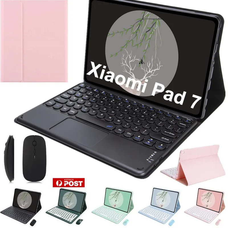 For Xiaomi Pad 7 / Xiaomi Pad 7 Pro 11.2 inch 2024 Wirelss Bluetooth Touchpad Keyboard PU Leather Case Cover + Mouse
For Xiaomi Pad 7 / Xiaomi Pad 7 Pro 11.2 inch 2024 Wirelss Bluetooth Touchpad Keyboard PU Leather Case Cover + Mouse