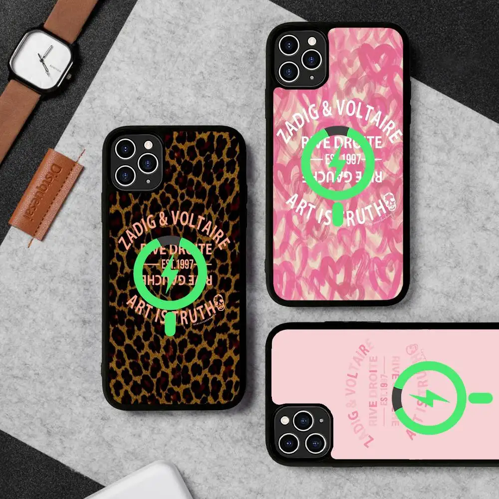Fashion Z-Zadig And V-Voltaires Magnetic Wireless Phone Case For IPhone 17 16 15 14 13 12 11 Pro Max Plus Mag Phone Cover
Fashion Z-Zadig And V-Voltaires Magnetic Wireless Phone Case For IPhone 17 16 15 14 13 12 11 Pro Max Plus Mag Phone Cover