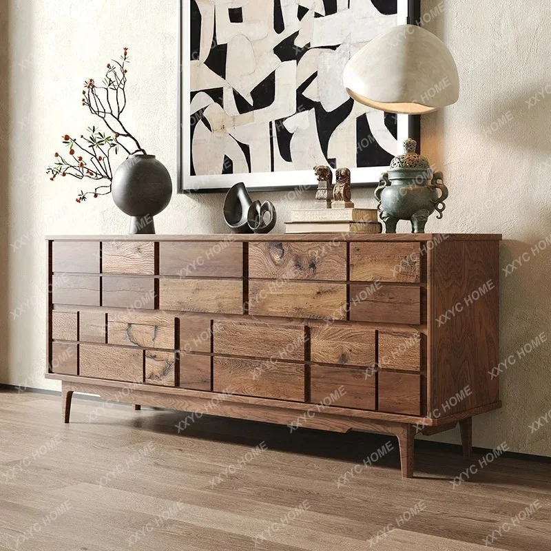 Wabi Sanfeng Old Elm Homestay Clubhouse Large Storage/Display Edge/Tea Cabinet FT
Wabi Sanfeng Old Elm Homestay Clubhouse Large Storage/Display Edge/Tea Cabinet FT