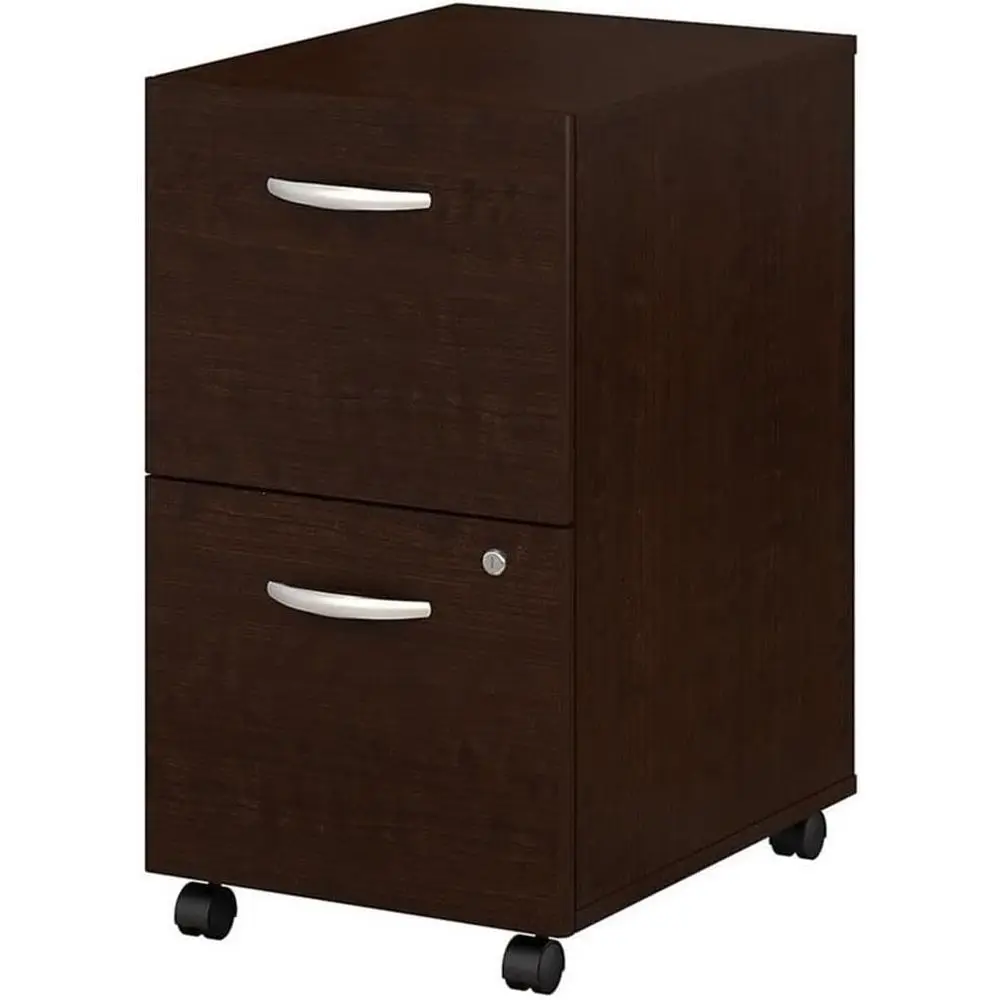 Series C 2 Drawer Rolling File Cabinet in Mocha Cherry - Assembled, Mobile Storage for Home or Professional Office
Series C 2 Drawer Rolling File Cabinet in Mocha Cherry - Assembled, Mobile Storage for Home or Professional Office