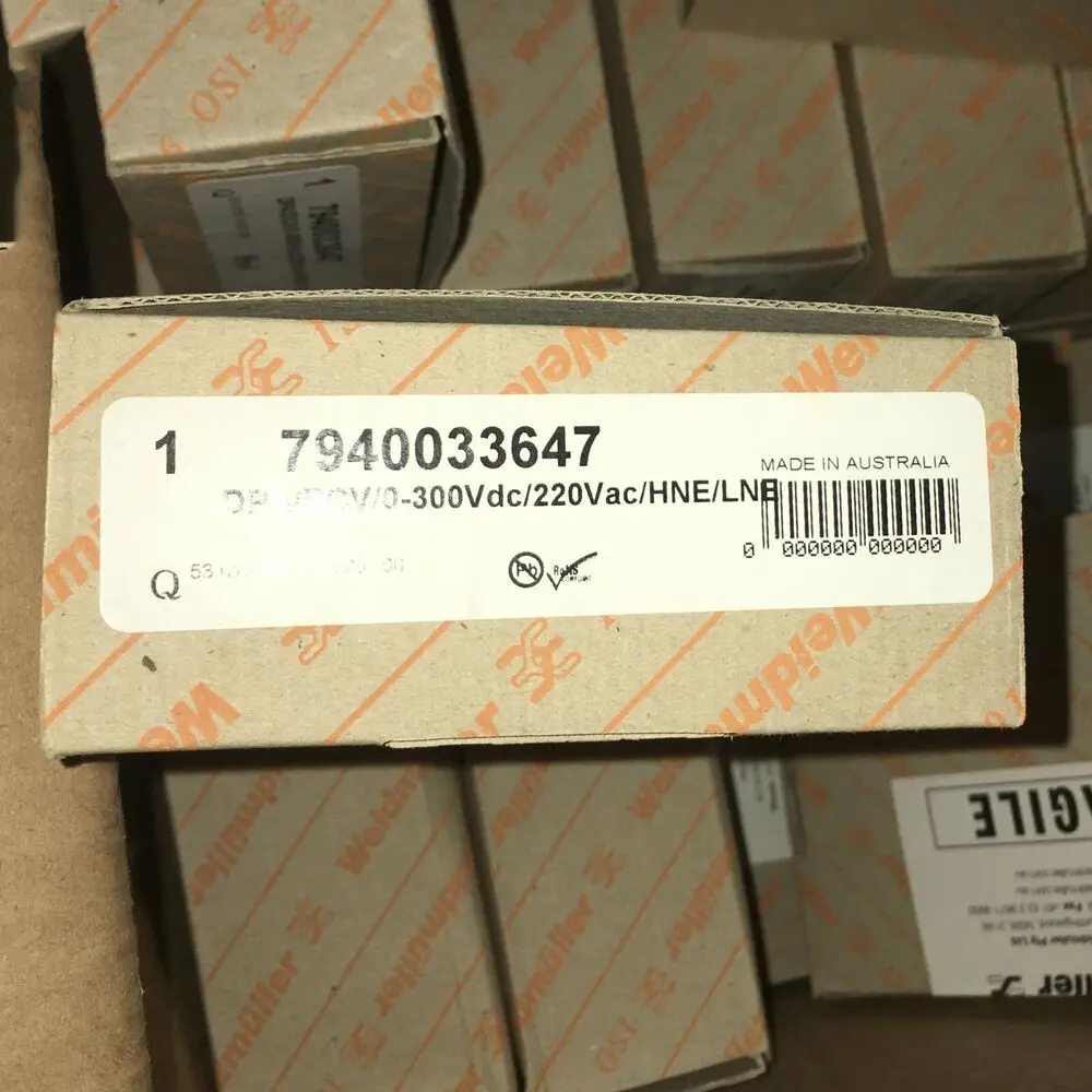 1 шт. Новинка для Weidmuller 7940033647 в коробке Бесплатная доставка # QW
1 шт. Новинка для Weidmuller 7940033647 в коробке Бесплатная доставка # QW