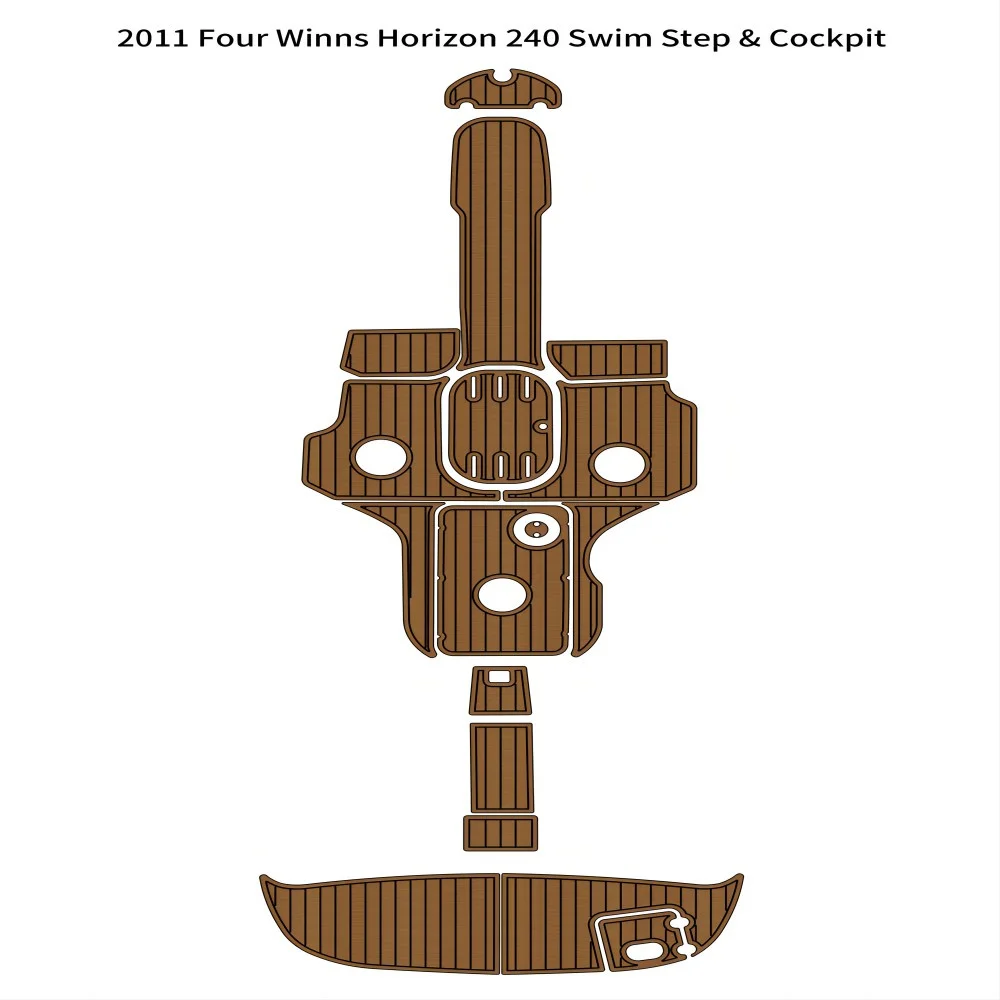 2011 Four Winns Horizon 240 Swim Platform Cockpit Boat EVA Foam Teak Floor Pad SeaDek MarineMat Gatorstep Style Self Adhesive
2011 Four Winns Horizon 240 Swim Platform Cockpit Boat EVA Foam Teak Floor Pad SeaDek MarineMat Gatorstep Style Self Adhesive