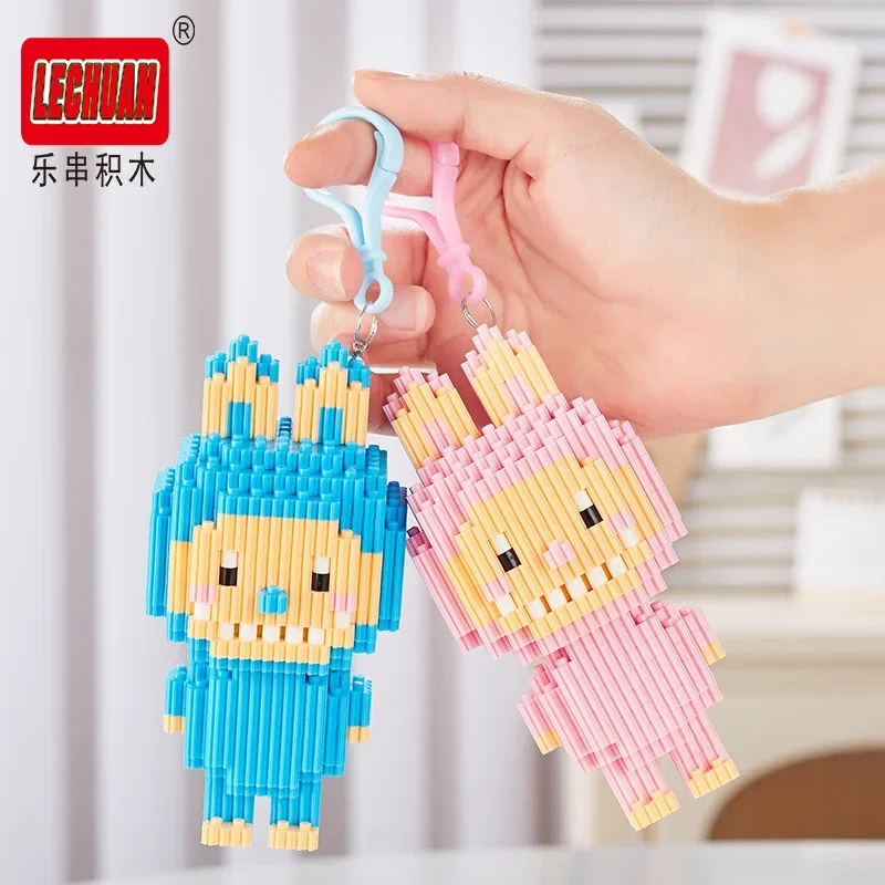 Linkgo Connection Building Blocks DIY Cartoon Monsters Labubu Keychain 3D Model Anime Mini Brick Figure Toy For Christmas Gift
Linkgo Connection Building Blocks DIY Cartoon Monsters Labubu Keychain 3D Model Anime Mini Brick Figure Toy For Christmas Gift